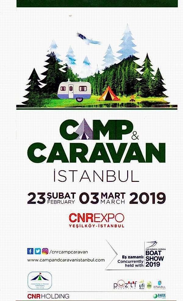 GeoCamper Fuar Standı 10 Gün Boyunca  3000 Üzeri Ziyaretçi Tarafından Ziyaret Edildi.